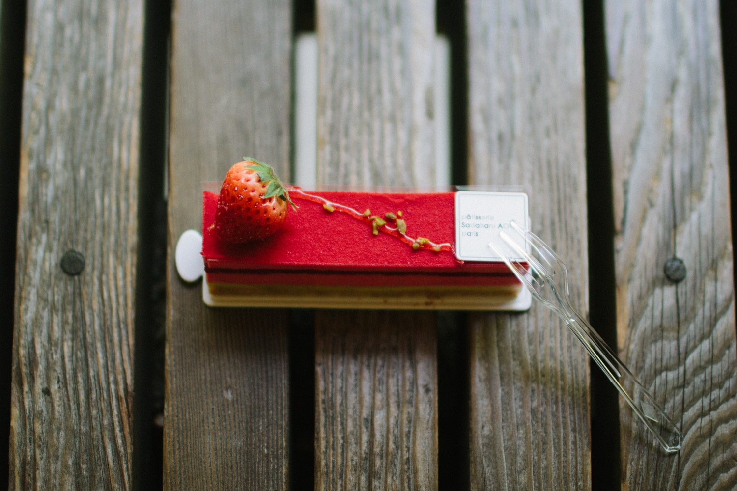 Sadaharu Aoki Strawberry Cake