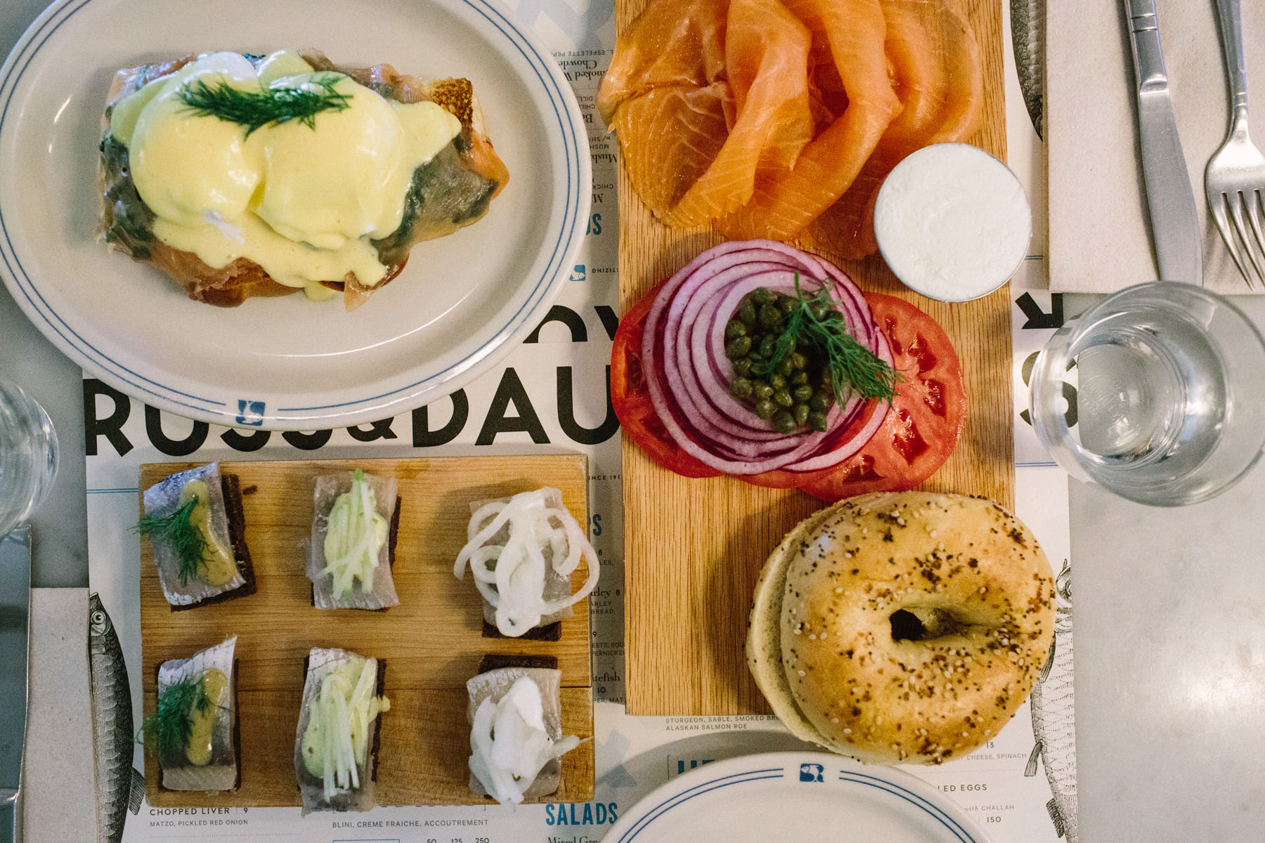 Brunch at Russ & Daughters Cafe